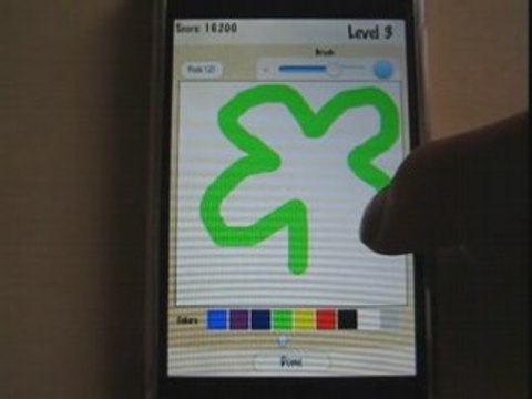 IcanSketchIt sur iPhone