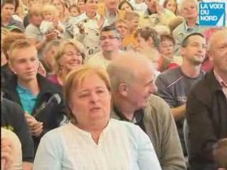 Saint-Laurent-Blangy a vibré pour Marie Delattre