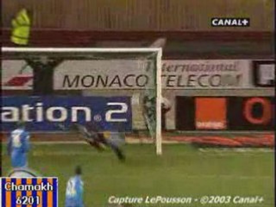 Giuly - Monaco vs Auxerre