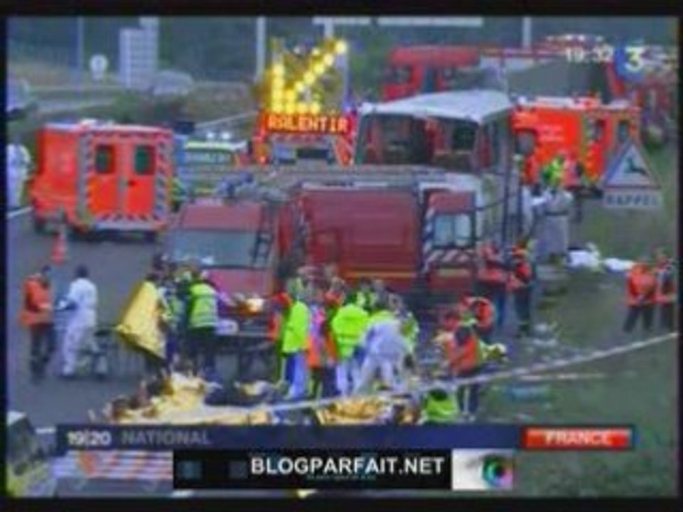 ACCIDENT CAR SUPPORTERS OM 23.08.2008