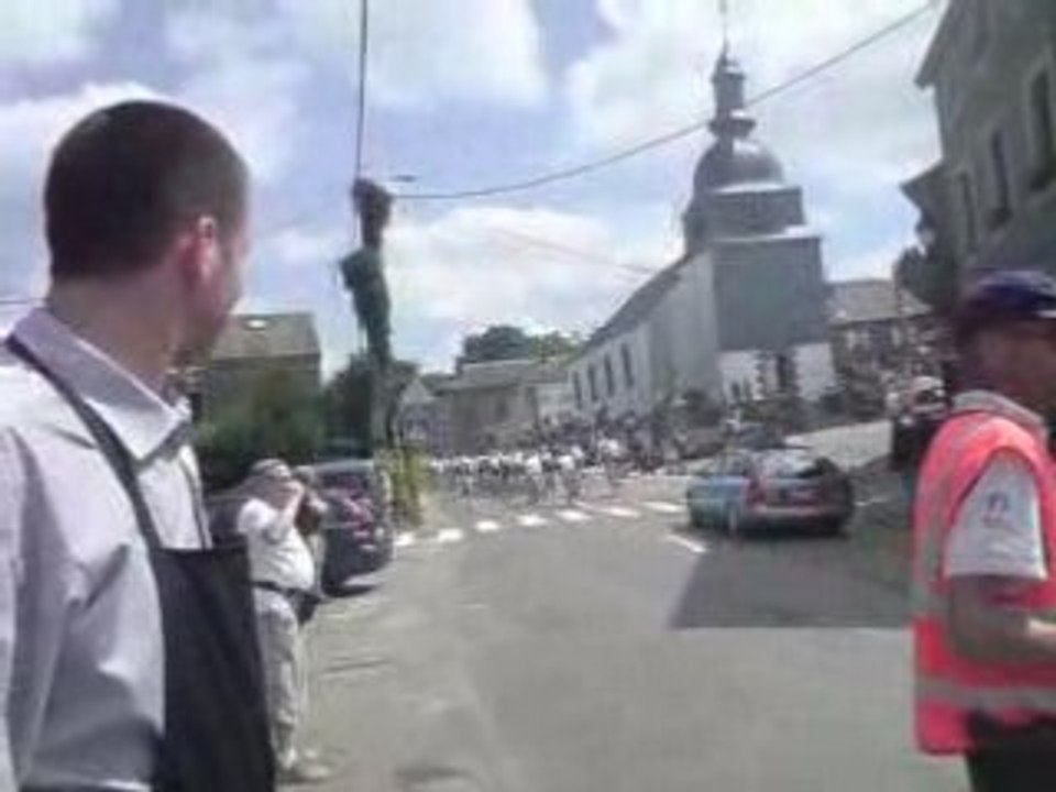 passage du tour de Wallonie à Rochehaut