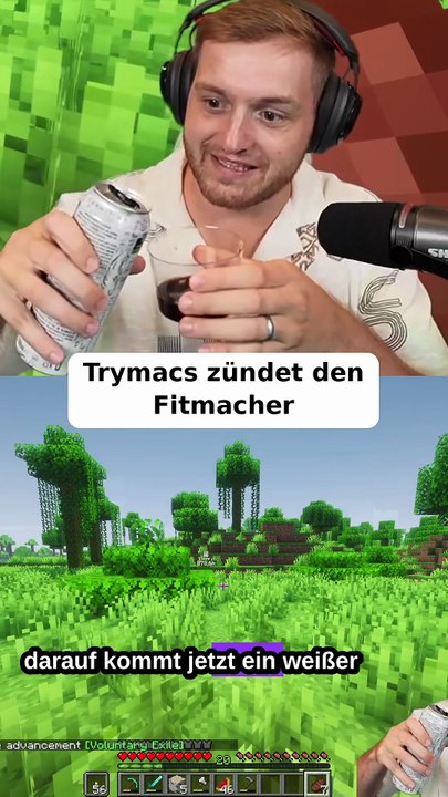Trymacs zündet den Fitmacher