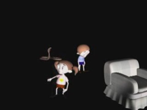 Truespace 7.6 3d character animation