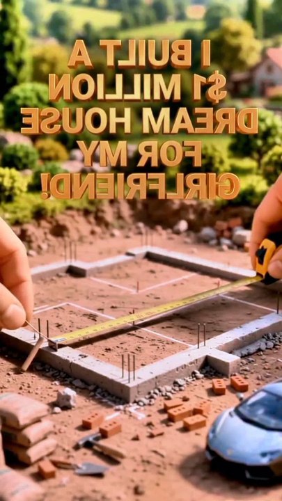 🏡 Building a Mini Brick House from Scratch! 😍🧱 | Satisfying Miniature ...