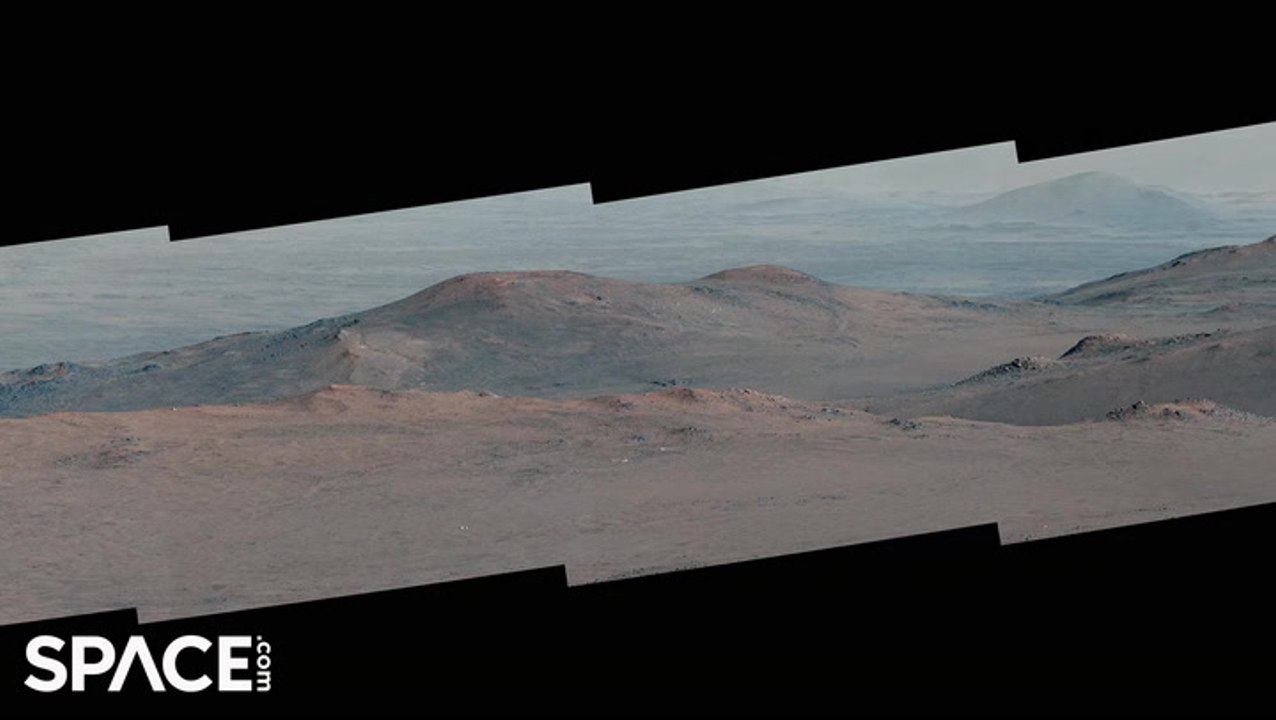 See Perseverance Rover's View From Jezero Crater's Rim In Amazing 4K ...