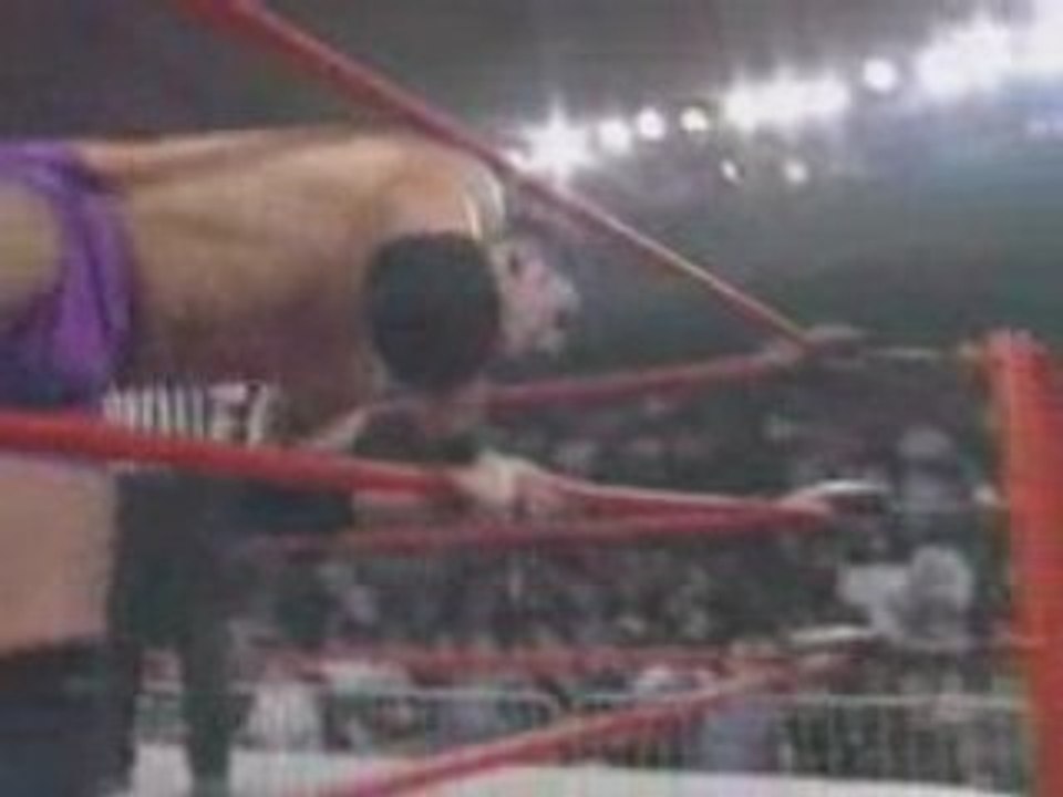 AJ Styles vs Sandman