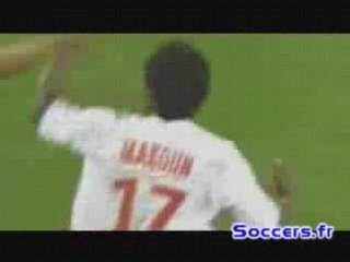 Lyon-Grenoble 1-0 Makoun