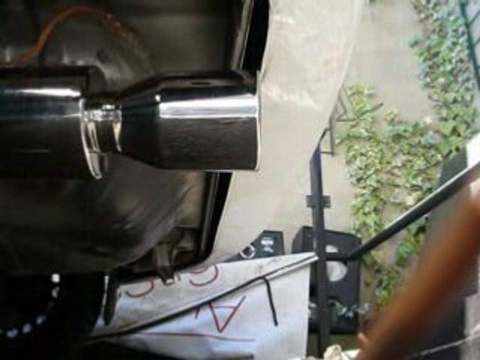 silencieux untiversel sur Astra F 1,4l