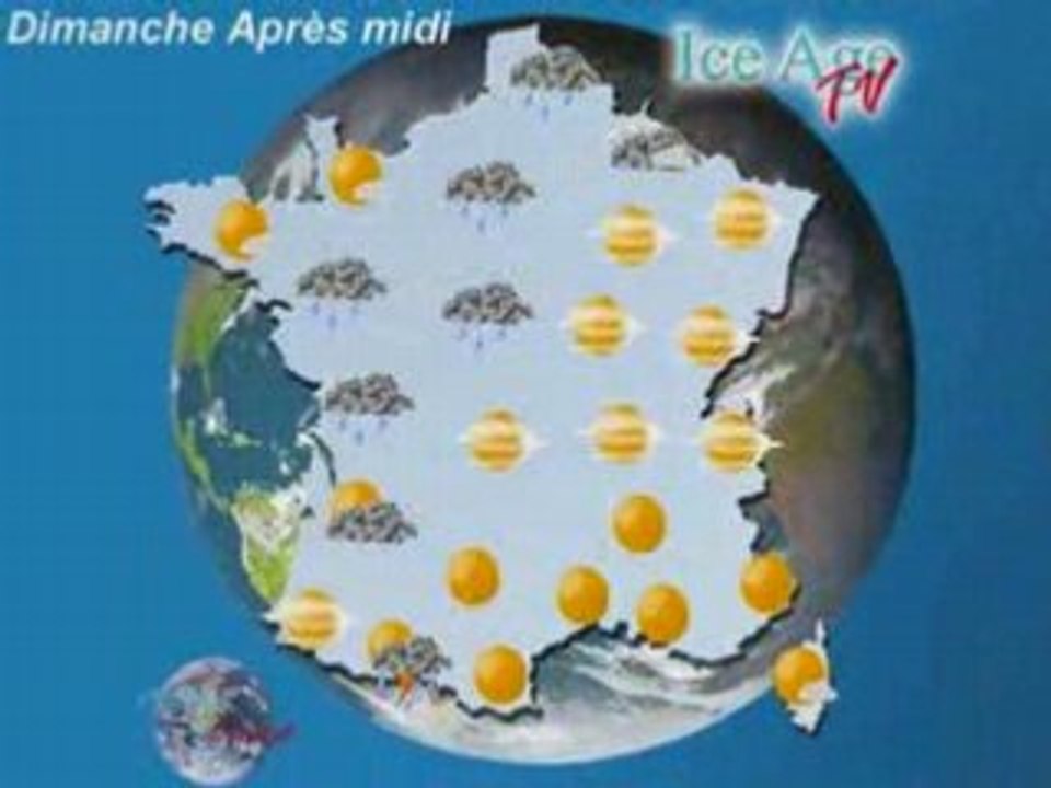 Meteo du Dimanche 24 Aout 2008