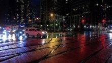 Walking in Rainy Night Toronto | Queen’s Quay to Fort York & Union Station POV