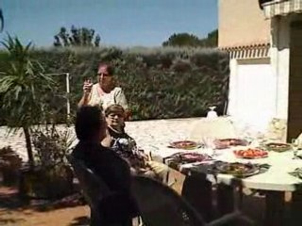 debut du repas chez marcelline et colette