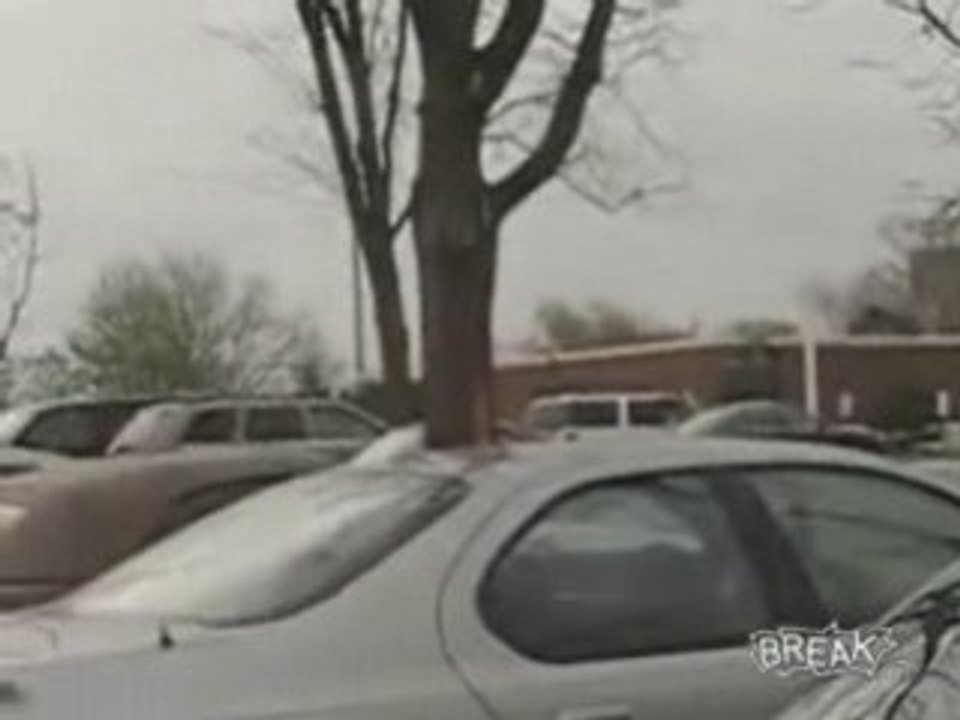 Lightning Strikes Really Close