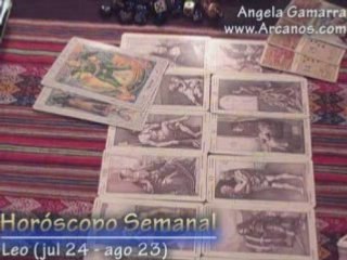 Horoscopo Leo 24 al 30 de agosto 2008 - Lectura del Tarot