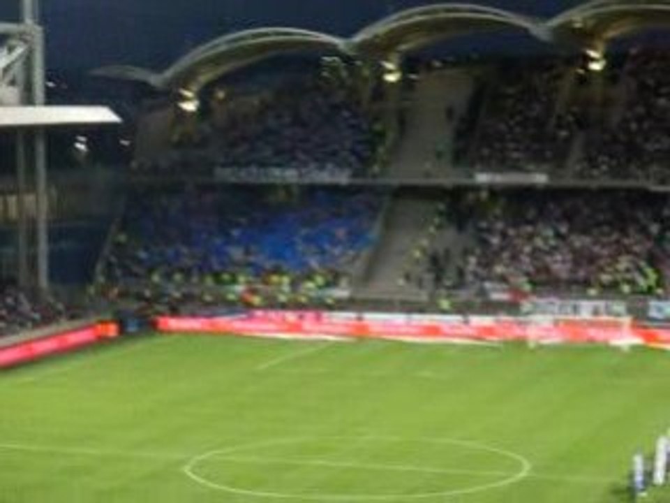Entrée des joueurs