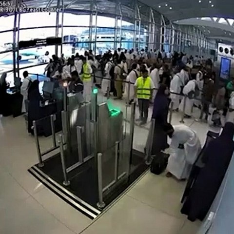 CCTV footage shows moment of Oct 10 strike on Riyadh airport
