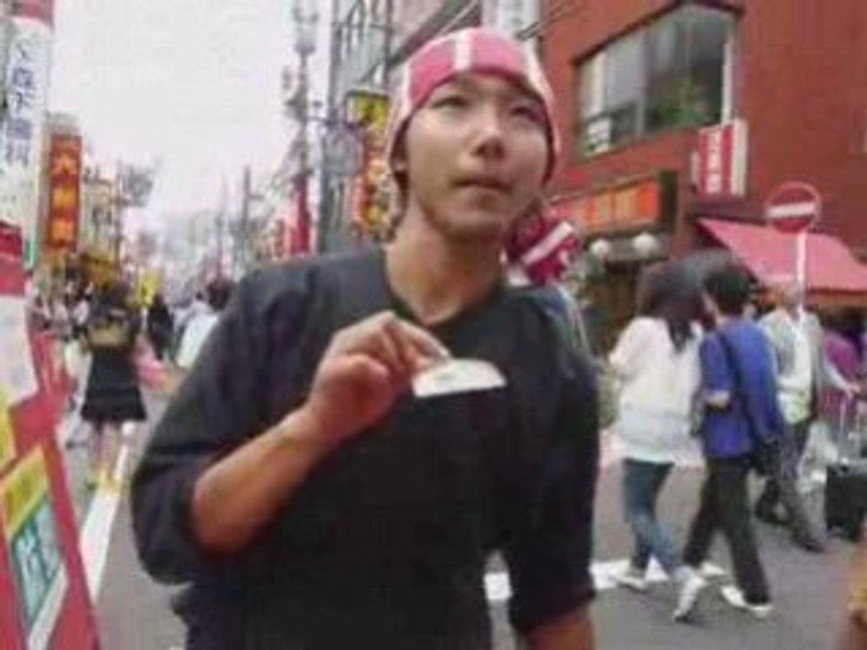 Chinatown de Yokohama et poussepousse simulator