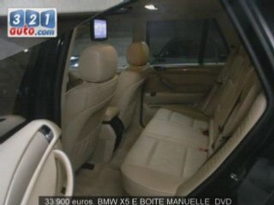 Occasion BMW X5 E BOITE MANUELLE  DVD GARGES LE...