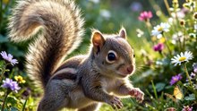 Nia the Baby Squirrel Stuck in the Rain Barrel 🐾 | Animal Rescue
