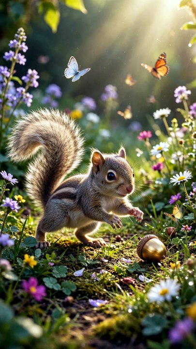 Nia the Baby Squirrel Stuck in the Rain Barrel 🐾 | Animal Rescue ...