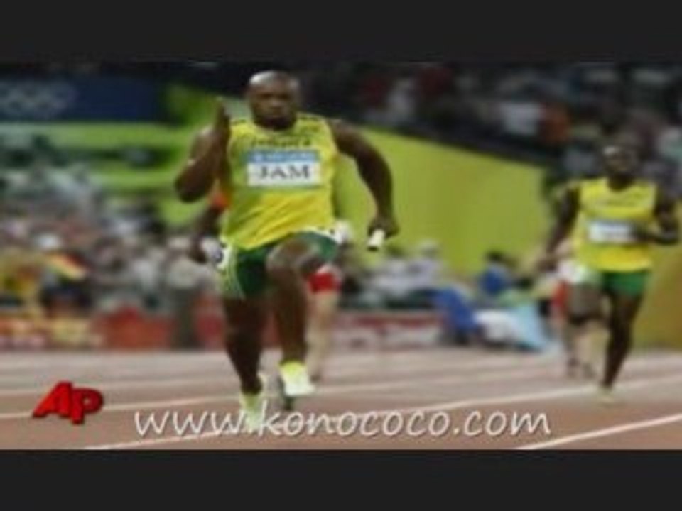 Usain Bolt And Jamaica Team 4x100 m World Record With 37.10