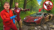 Encontramos el auto de IRON MAN abandonado tras un choque IMPACTANTE! Iron Man está en PELIGRO!