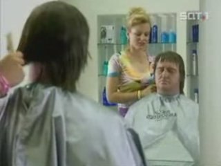 Régis chez le coiffeur