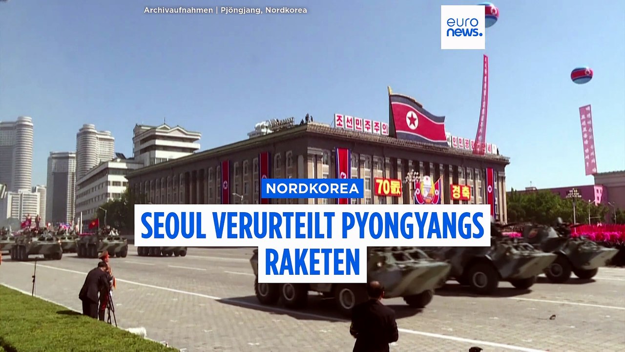 Alarm in Südkorea - Nordkorea feuert Raketen ins Japanische Meer