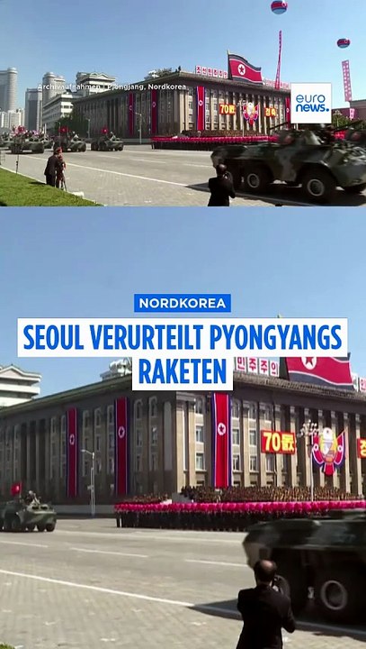 Alarm in Südkorea - Nordkorea feuert Raketen ins Japanische Meer