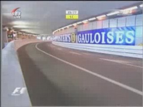 Formule 1 Monaco 2004 Tunnel crashes