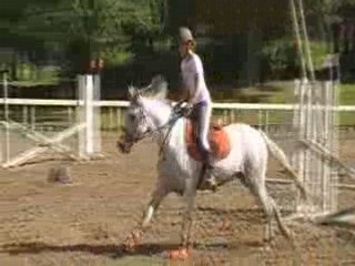 caroline en reprise saut