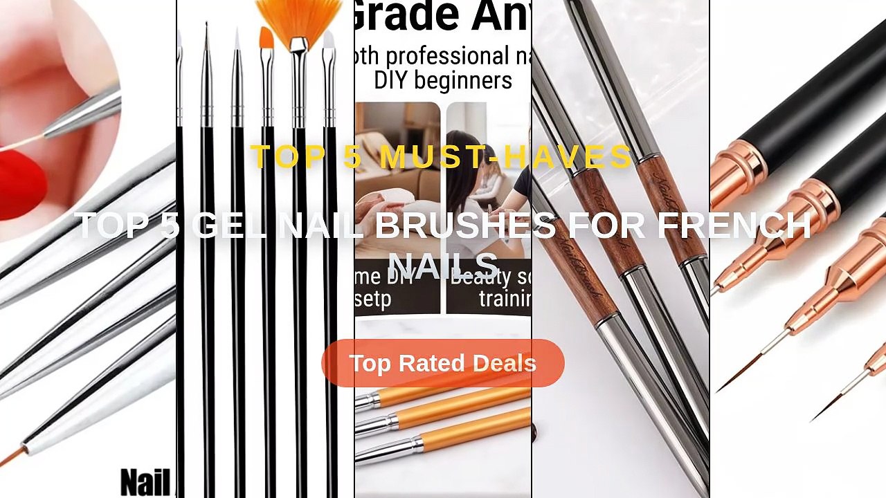 Don't Buy Top 5 Gel Nail Brushes For French Nails Before Watching This ...