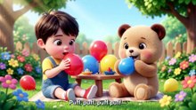🎈 Balloon Boat Race! 🚤 | Funny Balloon Song for Kids | Kumzilo Nursery Rhymes
