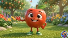 The Silly Little Apple 🍎 | Funny Kids Song | Nursery Rhymes for Kids