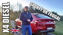 BMW X4 xDrive20d Review: Sporty Coupe SUV or Frugal Diesel?
