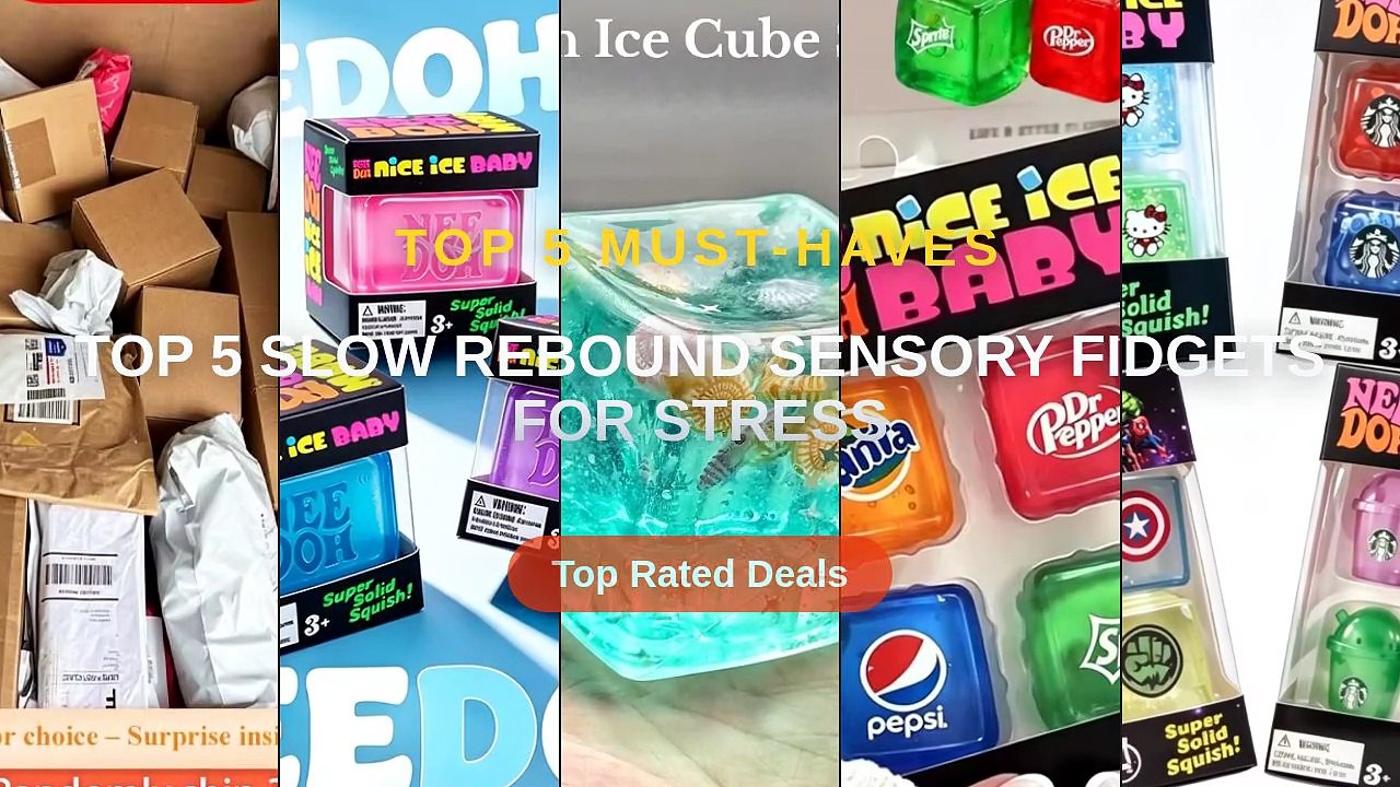 Amazing Top 5 Slow Rebound Sensory Fidgets For Stress You Need To See ...