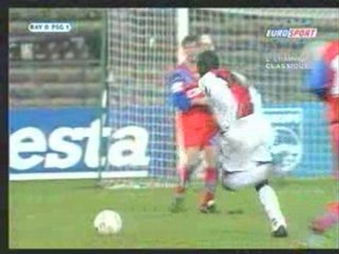 Georges Weah(PSG) vs Bayern - solo - CL03-04