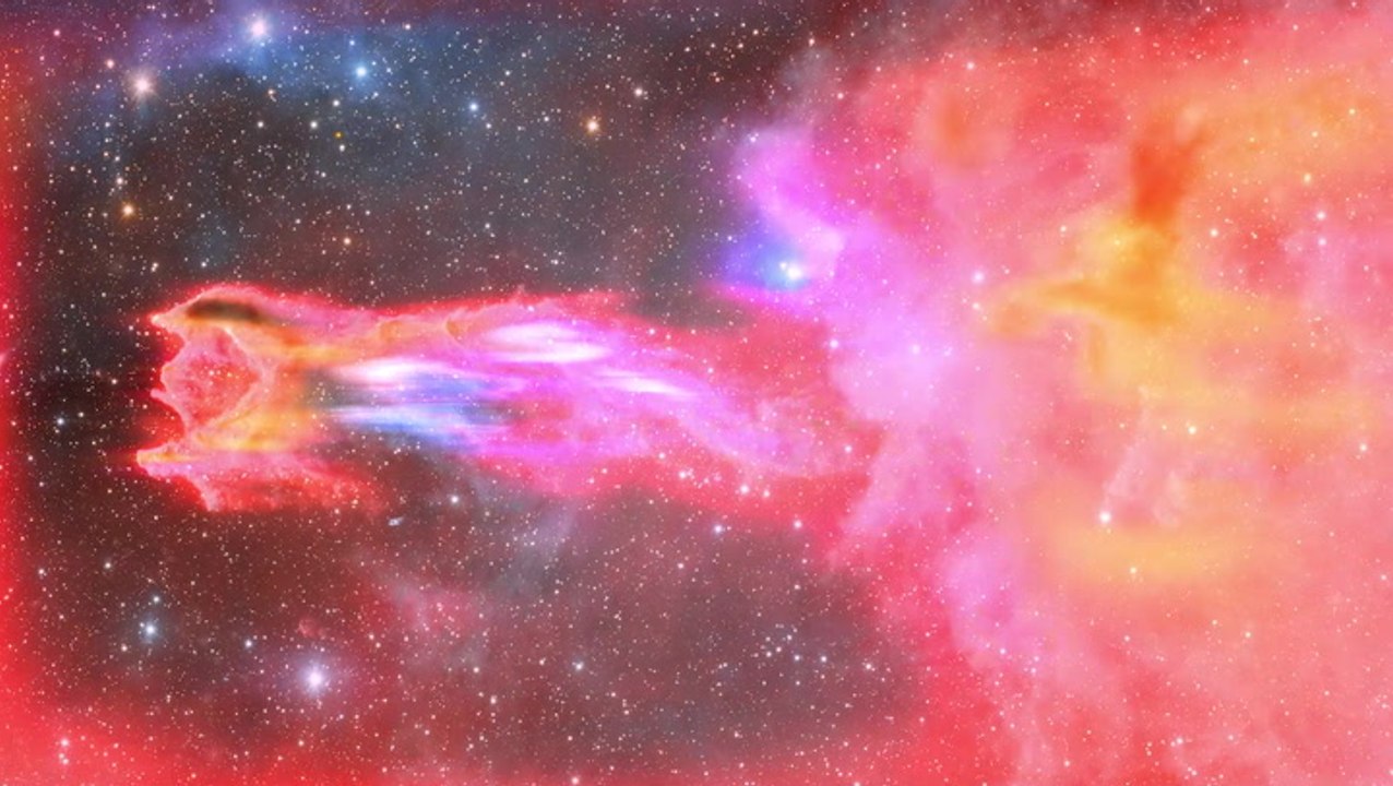 Amazing Cosmic ‘God’s Hand’ Captured On The Dark Energy Camera - video ...
