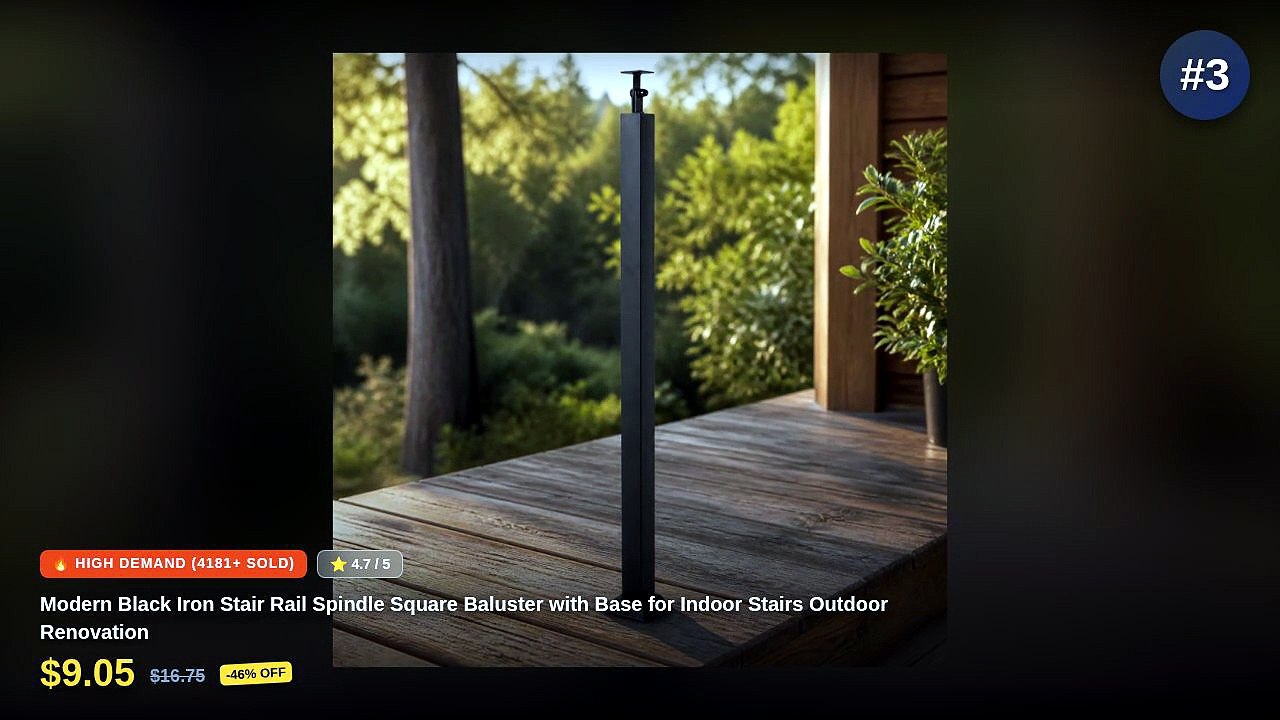 Top 5 Square Baluster Spindles For Stair Rails: Top 5 Best Sellers ...