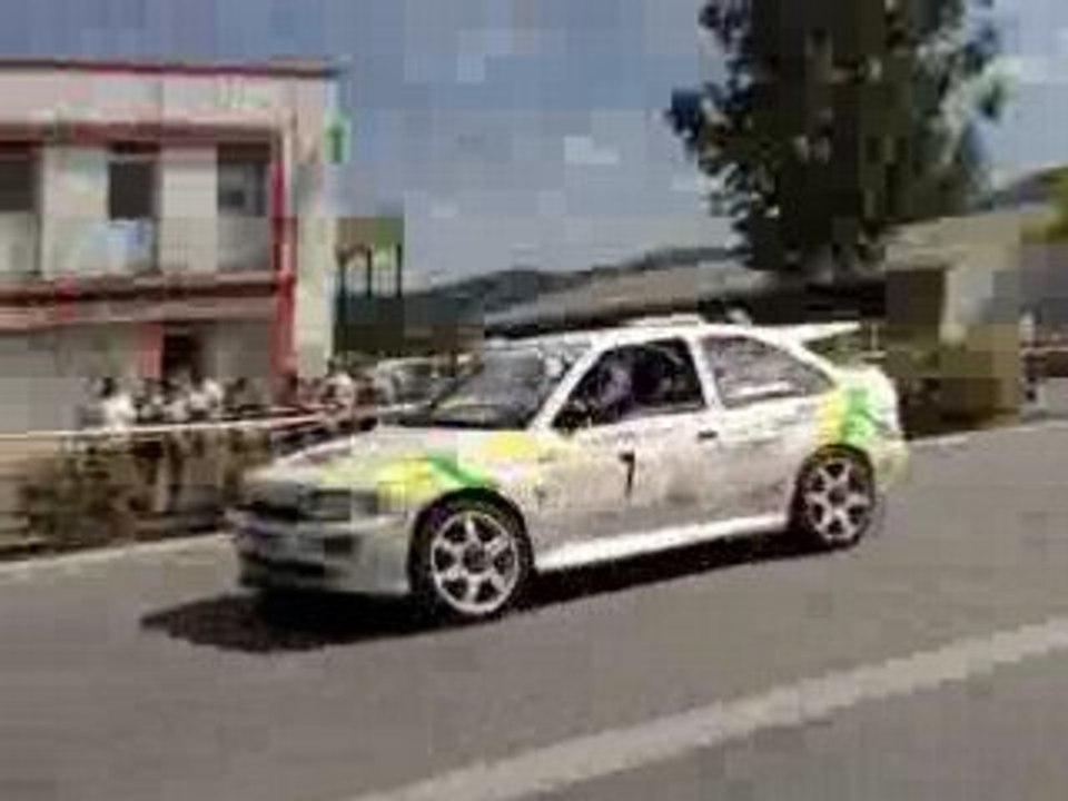 Rallye 3 chateaux 2008 Faucher Escort Cosworth