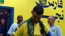 Cristiano Ronaldo cachecol Arábia Saudita