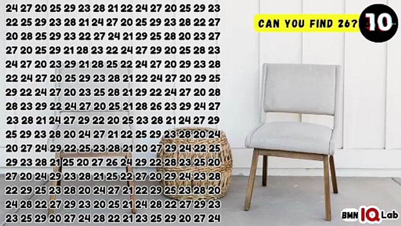 #TestYourEyes 🧪👀 Can You find 26? 🔎 - video Dailymotion