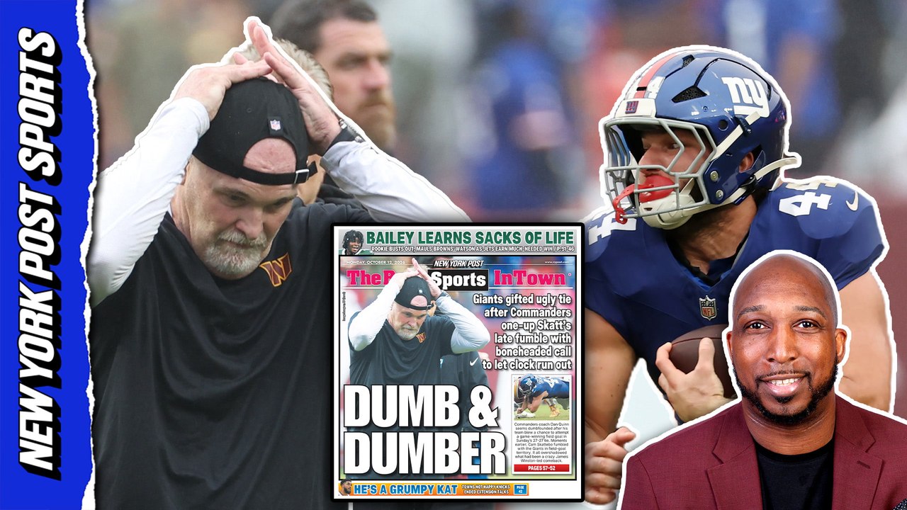 Should Giants Tie Feel Like A Win Or Loss? | After Further Review ...