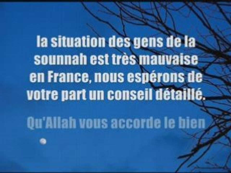 Conseil à la oumma - Sheikh Zayd hafizhahoullah