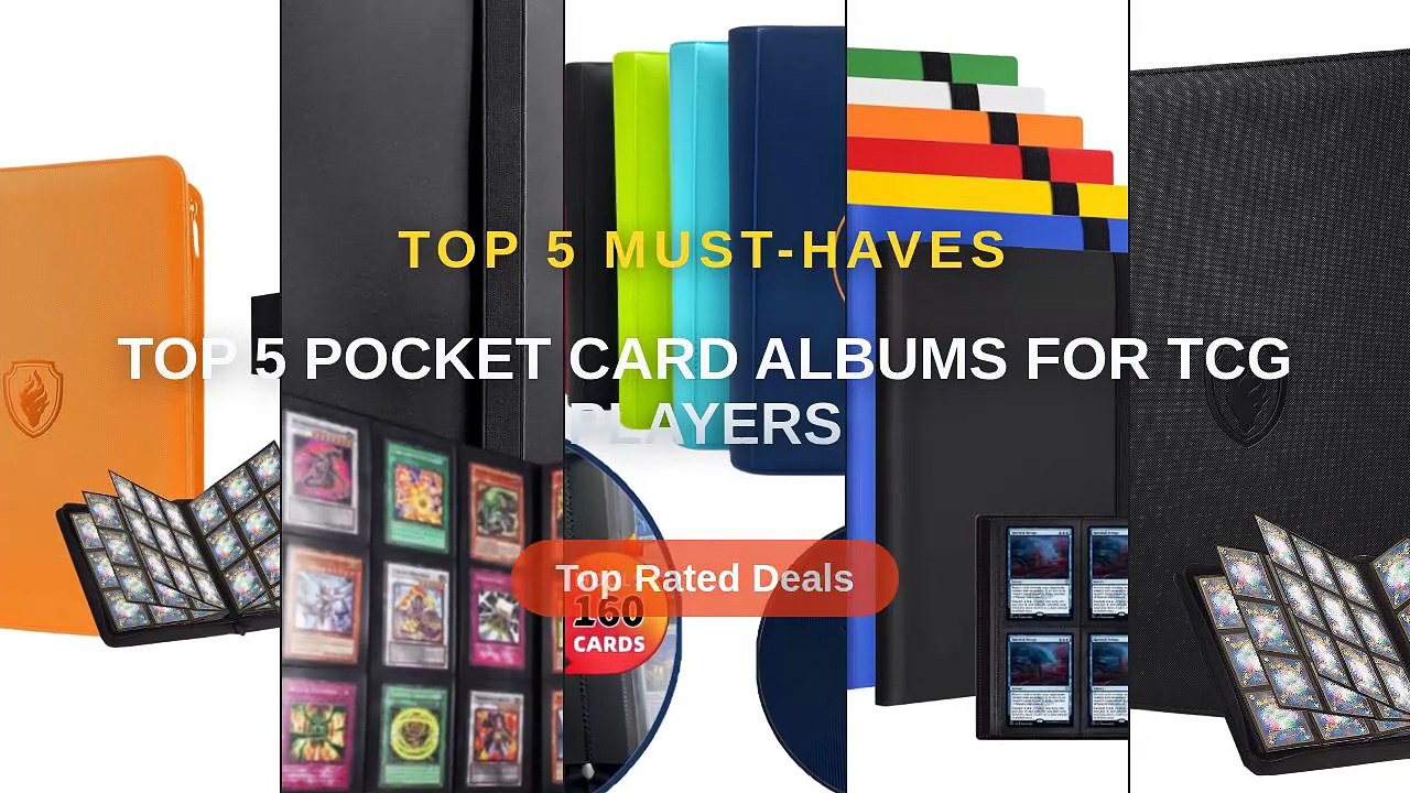 Top 5 Best Top 5 Pocket Card Albums For TCG Players (Must Have!) - 9 ...