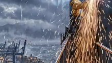 A solo builder cuts into a storm-battered gantry crane and races through sealing, framing, utilities, and ash finishing to create an impossible hidden sanctuary above the port.