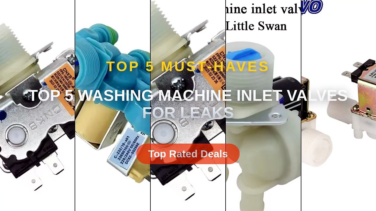 Amazing Top 5 Washing Machine Inlet Valves For Leaks You Need To See ...