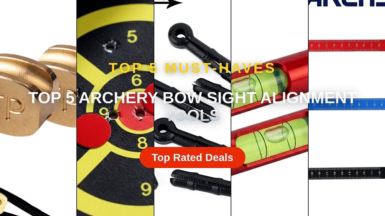 Top 5 Archery Bow Sight Alignment Tools: Top 5 Best Sellers - Aluminum ...