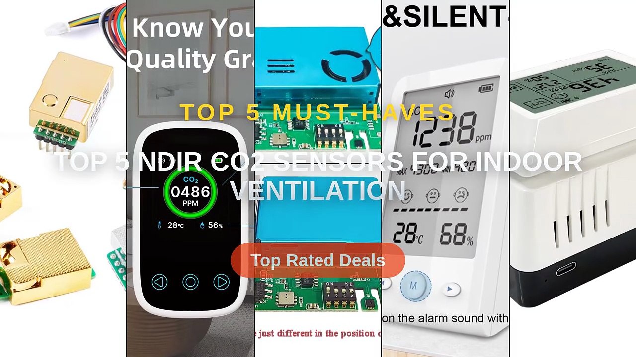 Top 5 NDIR CO2 Sensors For Indoor Ventilation: Top 5 Best Sellers ...