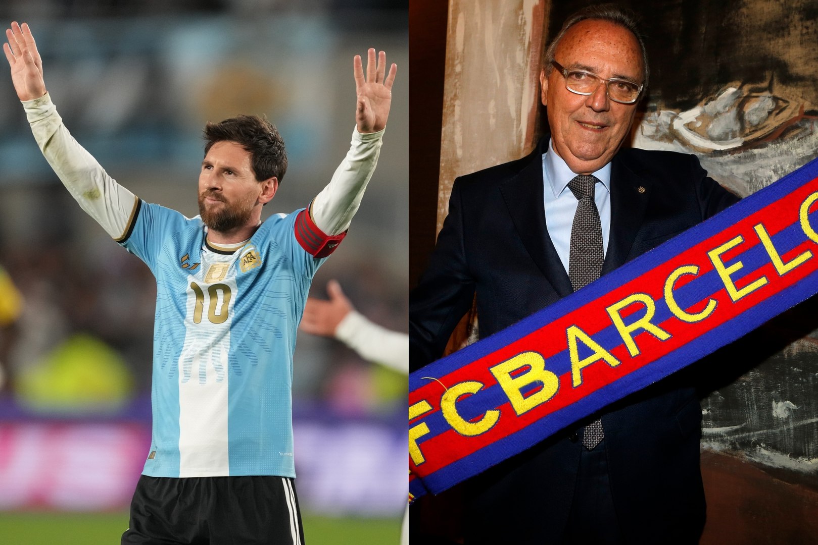 David Sánchez càrrega contra Gaspart per Messi<br>