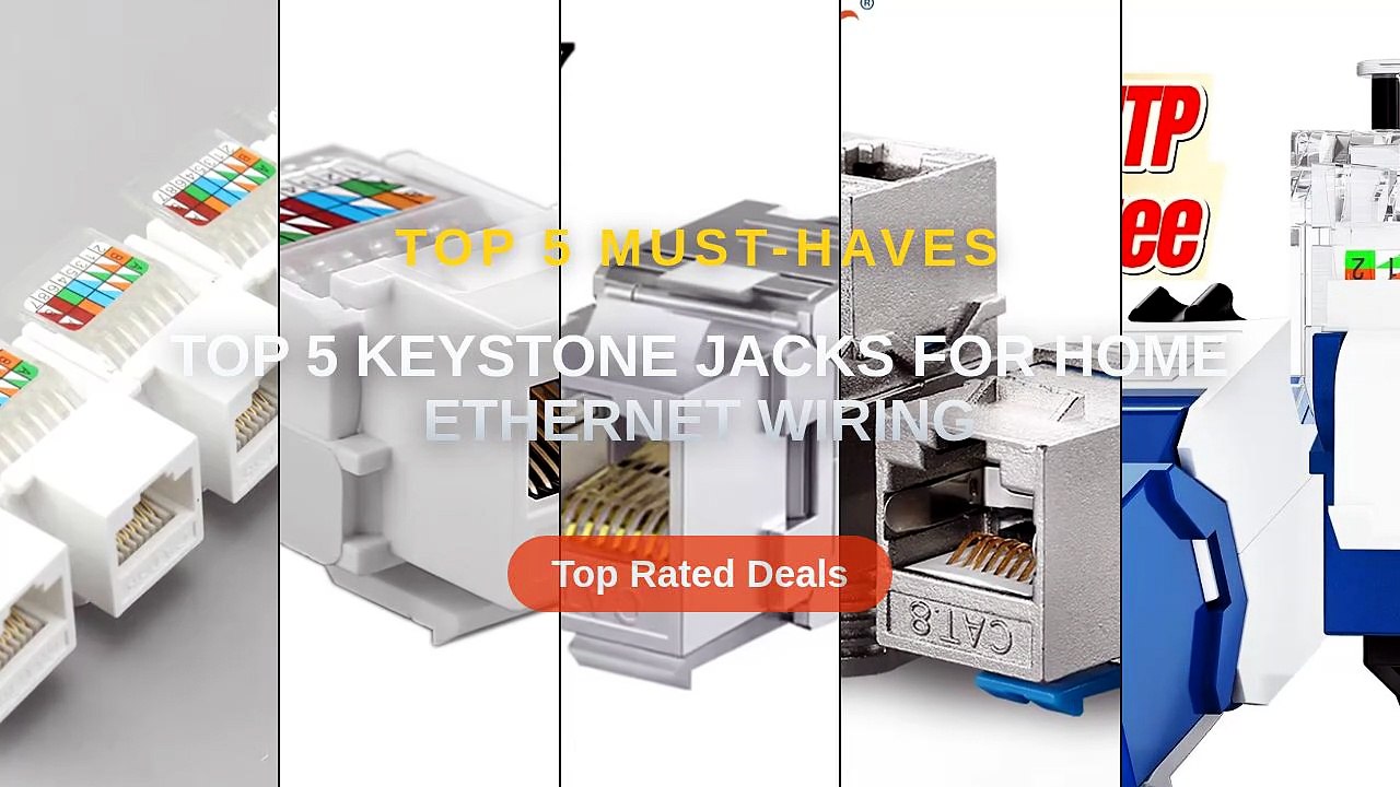 Amazing Top 5 Keystone Jacks For Home Ethernet Wiring You Need To See ...